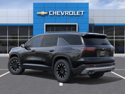 2026 Chevrolet Traverse — rear three-quarter view