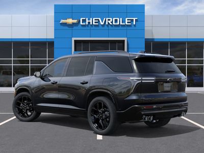 2026 Chevrolet Traverse — rear three-quarter view
