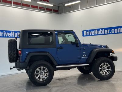 2009 Jeep Wrangler — rear three-quarter view