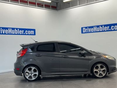 2016 Ford Fiesta — rear three-quarter view