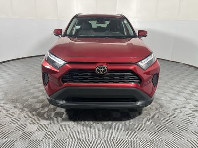 2025 Toyota RAV4 — rear three-quarter view