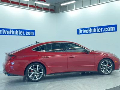 2023 Hyundai Sonata — rear three-quarter view