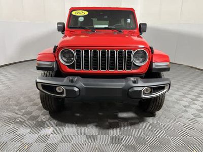 2025 Jeep Wrangler — rear three-quarter view