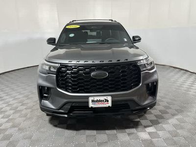 2026 Ford Explorer — rear three-quarter view