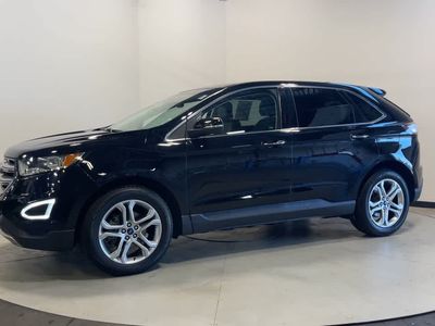 2018 Ford Edge — rear three-quarter view