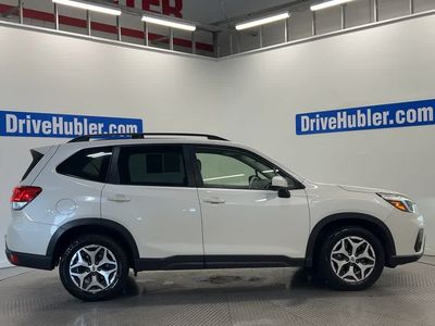 2021 Subaru Forester — rear three-quarter view