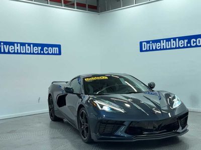 2021 Chevrolet Corvette — rear three-quarter view