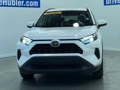 2025 Toyota RAV4 — rear three-quarter view