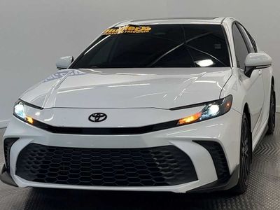 2025 Toyota Camry — rear three-quarter view