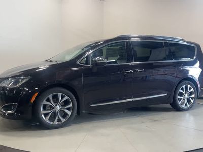 2017 Chrysler Pacifica — rear three-quarter view