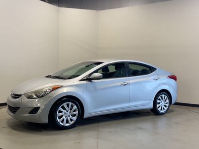 2013 Hyundai Elantra — rear three-quarter view