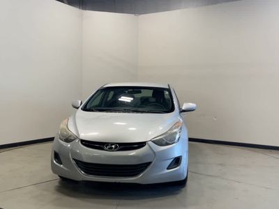 2013 Hyundai Elantra — interior view