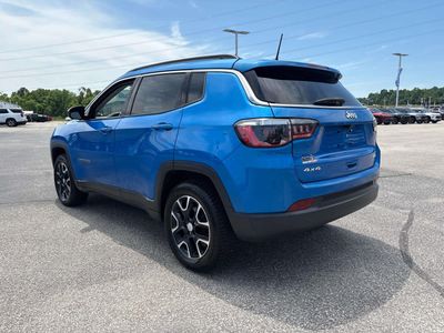 2022 Jeep Compass — rear three-quarter view