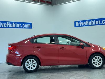2017 Kia Rio — rear three-quarter view