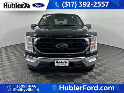 2021 Ford F-150 — rear three-quarter view