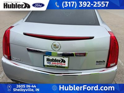 2013 Cadillac CTS Sedan — rear three-quarter view