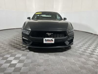 2024 Ford Mustang — rear three-quarter view