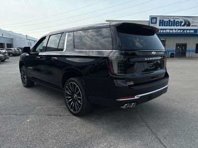 2026 Chevrolet Suburban — rear three-quarter view