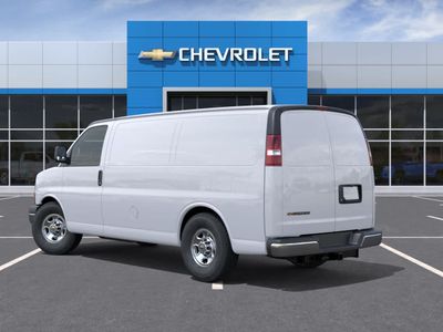2026 Chevrolet Express Cargo — rear three-quarter view