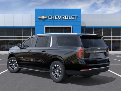 2026 Chevrolet Suburban — rear three-quarter view