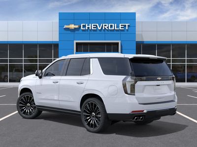 2026 Chevrolet Tahoe — rear three-quarter view