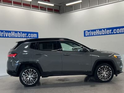 2022 Jeep Compass — rear three-quarter view