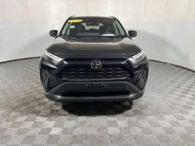 2025 Toyota RAV4 — rear three-quarter view