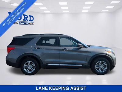2024 Ford Explorer — rear three-quarter view