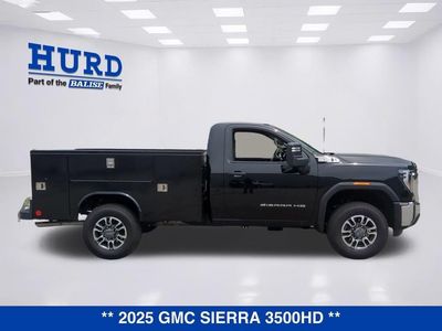 2025 GMC Sierra 3500 HD — rear three-quarter view