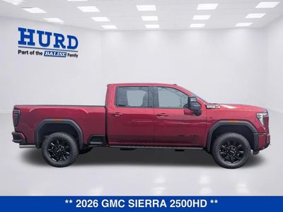 2026 GMC Sierra 2500 HD — rear three-quarter view