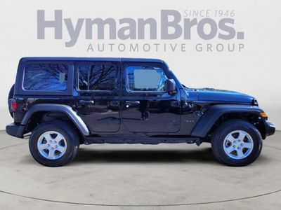 2022 Jeep Wrangler — side profile view