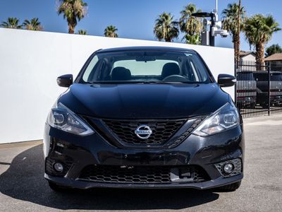 2018 Nissan Sentra — rear three-quarter view