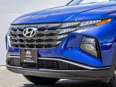 2022 Hyundai TUCSON — rear three-quarter view