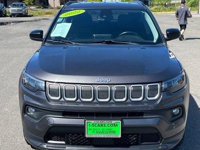 2022 Jeep Compass — rear three-quarter view