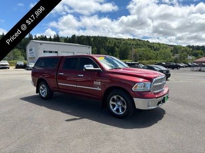 2014 RAM 1500 — rear three-quarter view