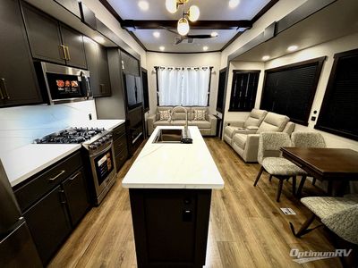 2027 Forest River Cedar Creek Cottage — front three-quarter view