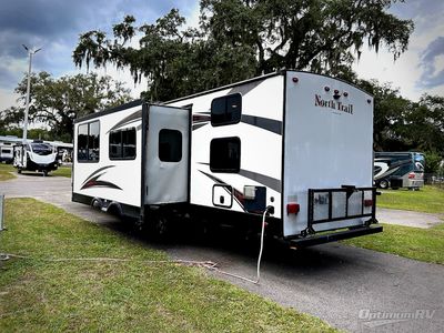 2018 Heartland North Trail — rear three-quarter view