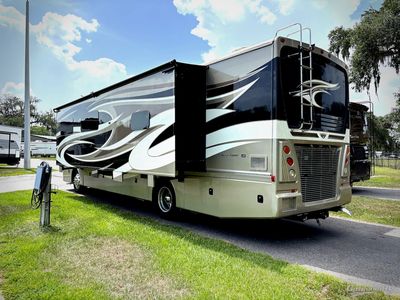 2017 Fleetwood Pace Arrow LXE — rear three-quarter view