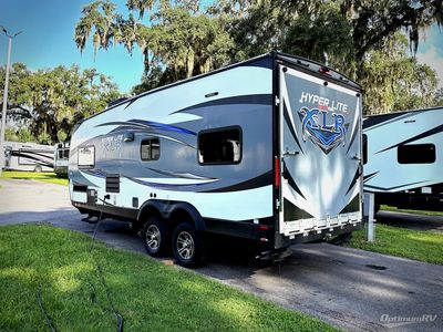 2017 Forest River XLR — rear three-quarter view