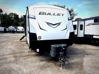 2022 Keystone Bullet — front three-quarter view