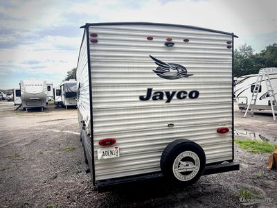 2022 Jayco Jay Flight SLX 8 — rear three-quarter view