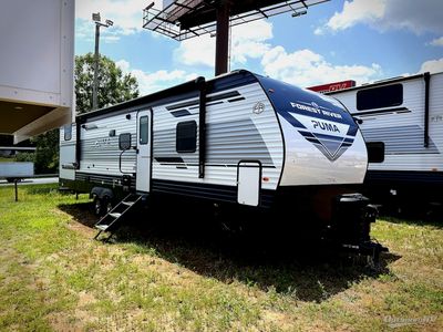 2027 Forest River Puma — front three-quarter view