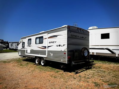 2013 Forest River Cherokee Grey Wolf — rear three-quarter view