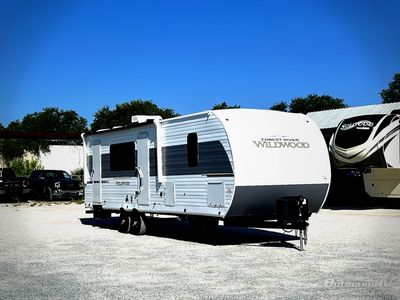 2027 Forest River Wildwood — front three-quarter view