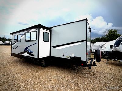 2023 Forest River Cherokee Alpha Wolf — rear three-quarter view