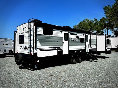 2027 Forest River Puma — rear three-quarter view