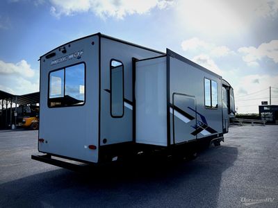 2023 Forest River Cherokee Arctic Wolf Suite — side profile view