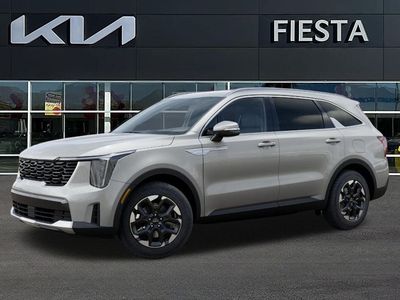 2026 Kia Sorento — rear three-quarter view