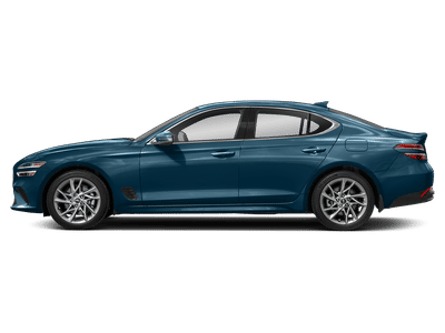 2023 Genesis G70 — rear three-quarter view