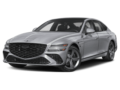 2026 Genesis G80 3.5T in Savile Silver — front three-quarter view